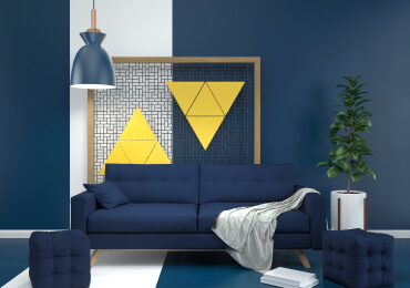 Bold Living Room Color Combos